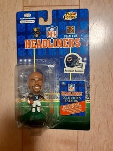 開封 ラシャーン サラーム コリンシアン NFL フィギュア ヘッドライナーズ CORINTHIAN HEADLINERS アメフト RB Rashaan Salaam nfl figure