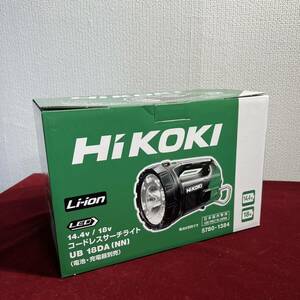 [ new goods ]HiKOKI/ high ko-kiUB18DA cordless searchlight lighting construction work outdoor nighttime work 