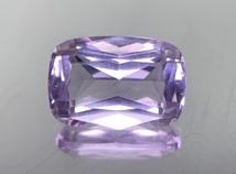宝石ソーティング付き 天然 アメシスト　（ 紫水晶 ） 5.055ct 縦13.0×横9.0×高さ6.2 2756Y_画像3