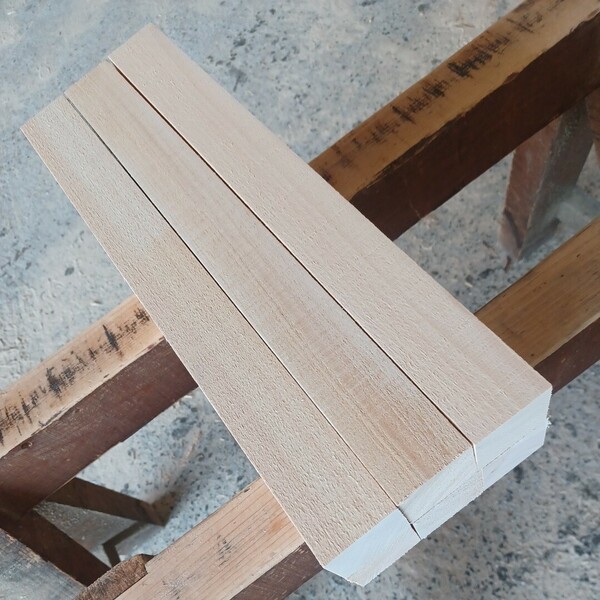 角材-832　【47.2×4.7×4.7cm】国産ひのき　角材　6本セット　テーブル脚　枠組み　一枚板　無垢材　桧　檜　DIY