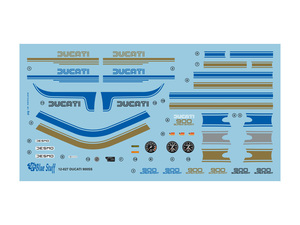 (BS12-027): 1/12 ドカティ 900SS 水転写デカールBS12-027