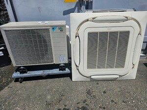 * Daikin * business use *3 horse power * heaven spool air conditioner *FHCP80ED/RZRP80BBT*3.200V*2017 year made *