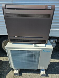 * Daikin *S28ZVV-T* housing кондиционер * пол . форма *V серии корпус цвет : Brown *2.8kW[ главным образом 10 татами для ]* одна фаза 200V*2024 год производства *