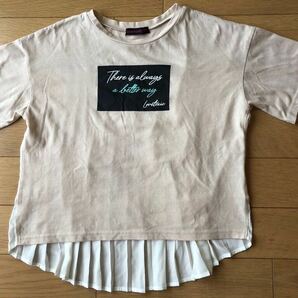 Lovetoxic 半袖 Tシャツ 可愛いバックデザイン 140の画像1