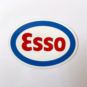 ESSO 約170mm×122mm ステッカー デカール