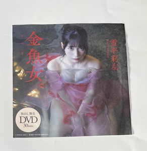 週刊プレイボーイ2024年 No.5 付録DVD 雪平莉左/金魚女。