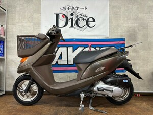 ★セル1発　実働車！　ホンダ　DIO Cesta　AF68　フロントカゴ付き　サイドスタンド付き　4st　FI車　原付　バイク　京都