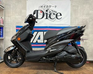 ★人気実働車　国産モデル！　ヤマハ　シグナス　3型　セル1発　実働車　ヘッドライト2色　SE44J　小型　バイク　京都