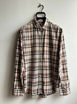 【美品】ENGINEERED GARMENTS シャツ S ネペンテス購入 チェック 比翼仕立て USA製 エンジニアード ガーメンツ_画像2