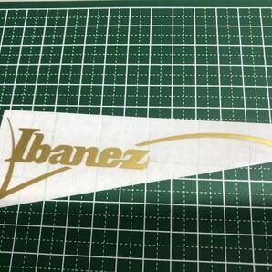 Ibanez ヘッドロゴ ステッカー ゴールド #DECAL-IBANEZ1-GOLD