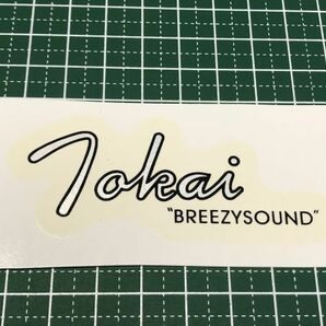 Tokai BreezySound ロゴ デカール V2 #DECAL-TOKAI-BREEZYV2
