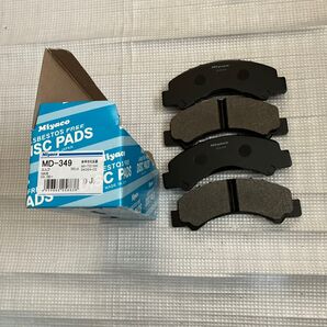 ミヤコ自動車工業製新品ブレーキパッドフロントエルフ250NKR81、NLR82等 MDー349