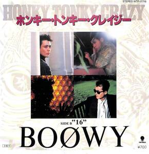 iw1062/EP/BOOWY/ホンキー・トンキー・クレイジー