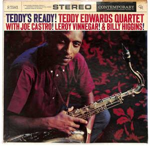 e3656/LP/米/Teddy Edwards Quartet/Teddy's Ready!/テディ・エドワーズ