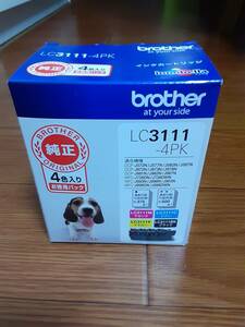 新品 brother 純正インクカートリッジ LC3111 4色（4PK）