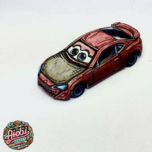 [ illustration manner model ] Tomica Toyota / HachiRoku 86 The Cars manner manga painting li paint 