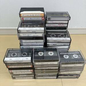 カセットテープ ハイポジション ハイポジ ノーマルポジション SONY TDK maxell FUJI SUPER 録音済 82本セット まとめ売り
