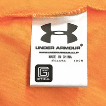 アンダーアーマー|読売ジャイアンツ 巨人 UNDER ARMOUR|YOMIURI GIANTS 野球 応援シャツ Tシャツ 半袖 ポリ100% オレンジ メンズ_画像3