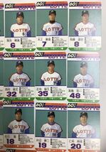 タカラプロ野球カードゲーム　昭和60年度　ロッテオリオンズ　28枚　落合博満　1985年_画像5