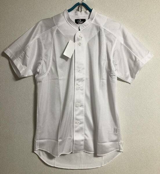 【新品】日本製 レワード 野球ユニフォーム メッシュシャツ ホワイトM