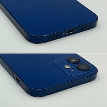 電池新品 iPhone 12 ブルー 128GB 本体 SIMフリー 完動品_画像6