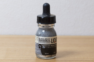 Liquitex リキテックス リキッド 30ml 070 イリディッセント ブライト シルバー（未使用に近い）