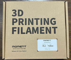 ★即決★MOMENT 積層形3Dプリンター用 PLA樹脂 (1000g,YELLOW色)