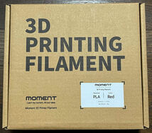 ★即決★MOMENT 積層形3Dプリンター用 PLA樹脂 (1000g,RED色)_画像1