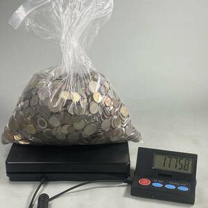 MJ240515-2[1 jpy start ] large amount set sale out . coin old coin approximately 17.7kg America Korea China France other summarize 