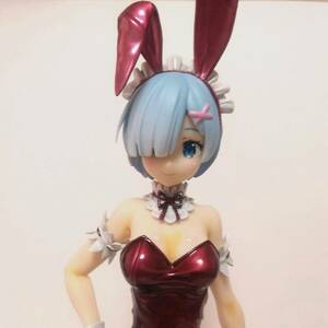 ☆リペイント☆Re:ゼロから始める異世界生活 レム　BiCute Bunnies Figure　レッドカラーver.