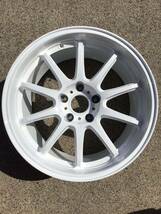 ★美品再塗装★ 鍛造BRIDGESTONE PRODRIVE GC-010Gプロドライブ 軽量アルミホイール17×9J+20 114.3-5H 中古品4本_画像2