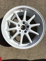 ★美品再塗装★ 鍛造BRIDGESTONE PRODRIVE GC-010Gプロドライブ 軽量アルミホイール17×9J+20 114.3-5H 中古品4本_画像4