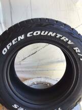 ★ホワイトレター★TOYO TIRES OPEN COUNTR トーヨー オープンカントリー 215/65R16c 109/107Q 8PR 製造2023年 中古品1本_画像5