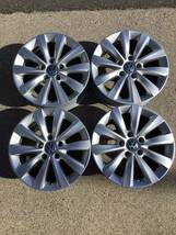 VW フォルクスワーゲン ザビートル純正アルミホイール 16×6.5J+44 112-5H 中古品4本_画像1