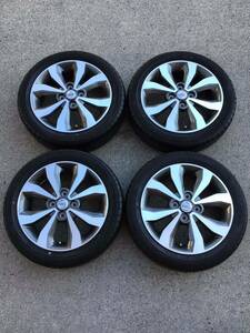 ★バリ溝セット★NISSAN DAYS デイズ純正アルミホイールセット 15×4.5+46 100- 4H DUNLOP 165/55R15 75V 中古品4本