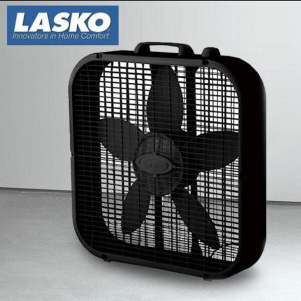 LASKO Box fan | ラスコ ボックスファン ブラック 扇風機 サーキュレーター