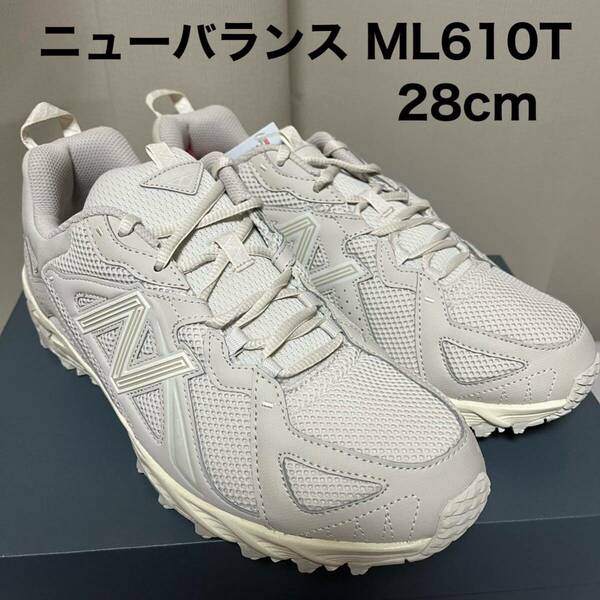 ニューバランス ML610T BC 28cm New Balance スニーカー ベージュ