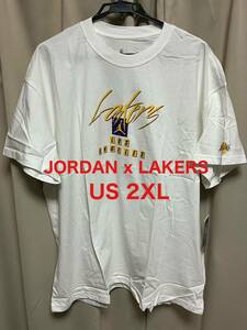 NIKE JORDAN ブランド レイカーズ Tシャツ US 2XL レブロン 八村 ナイキ ジョーダン Lakers 