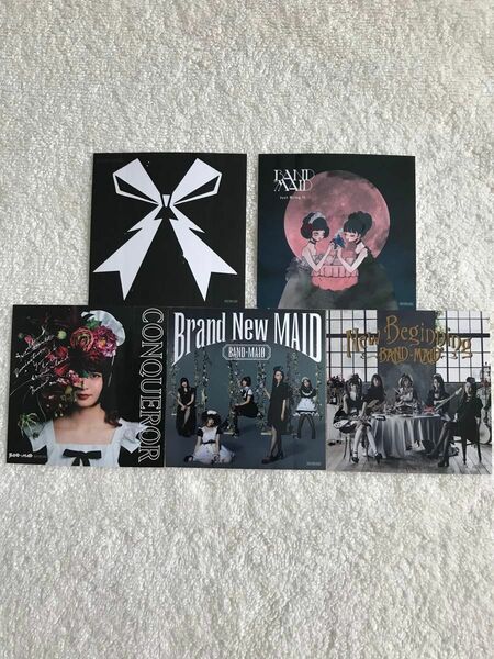 ☆BAND-MAID ステッカー　5枚セット　非売品