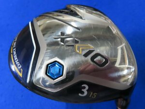 【中古】ダンロップ 2022　XXIO-12（ゼクシオトゥエルブ）フェアウェイウッド ネイビー　3W（15°）【SR】MP1200 ★ヘッドカバーあり