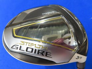 【中古】テーラーメイド 2023 STEALTH GLOIRE（ステルスグローレ）フェアウェイウッド　3W（15°）【R】SPEEDER NX for TM★HCあり