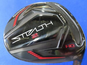 【中古】テーラーメイド 2023 STEALTH-II HD（ステルス2エイチディー）フェアウェイウッド 5W（19°）【R】TENSEI RED TM-50　★HCなし