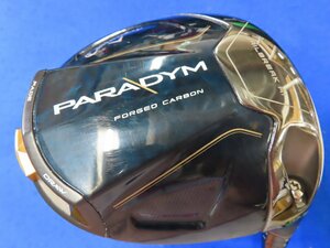 【中古】キャロウェイ 2023 PARADYM（パラダイム）ドライバー（10.5°）【S】VENTUS TR-5 for Callaway★ヘッドカバーあり、レンチなし