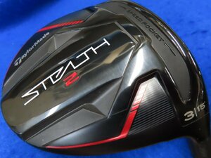 【中古】テーラーメイド 2023 STEALTH-II （ステルス 2）フェアウェイウッド 3W（15°）【S】TENSEI RED TM-50★ヘッドカバーあり