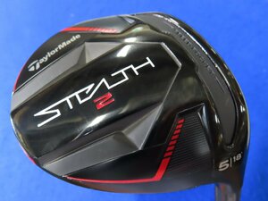 【中古】テーラーメイド 2023 STEALTH-II（ステルス 2）フェアウェイウッド　5W（18°）【R】TENSEI RED TM50★ヘッドカバーなし