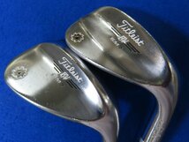 【中古・ジャンク品】在庫処分 タイトリスト VOKEY SM-7 ツアークローム ウェッジ2本セット（52°-12°F）＆（56°-10°S）【S】NSPRO950GH_画像1