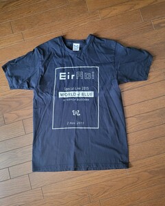 格安貴重　藍井エイル　2015ツアーTシャツ　ライブ当日着用のみ　洗濯済中古　XLサイズ