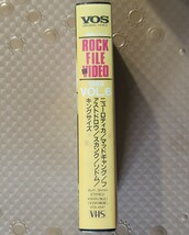 超希少　再生確認済「ROCK FILE ON VIDEO 1989VOL6」中古マアマア美品　NEW ROTEeKA SODOM MAD GANG他　月刊宝島_画像4