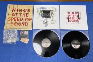 Paul McCartney Archive Collection / Wings At The Speed Of Sound EU盤LP 新品同様