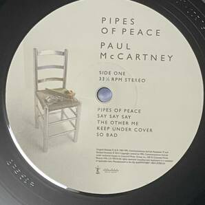 Paul McCartney Archive Collection / Pipes Of Peace EU盤LP + Pipes Of Peace シングルの画像5